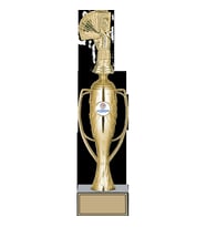 ODAK KUPA - Figürlü Kupalar - Briç Figürlü Kupalar FG-025 A - 36 cm
