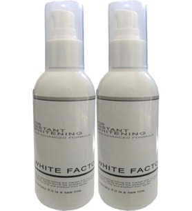 Süper White Factor For Instant Whitening - 120 ml x 2 Adet