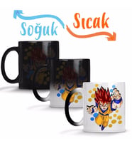 Goku Sihirli Kupa Bardak Porselen