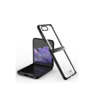 Samsung Galaxy Z Flip 4 Kılıf Fold Element Kapak - Siyah