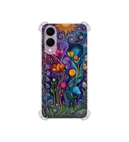 PrintiFy Samsung Galaxy S25 Edge ile Uyumlu Düşlerin Dansı Serisi Rüyalar Ötesi Tasarımlı Uv Baskılı Köşe Korumalı Antişok Kılıf