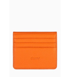 Hakiki Deri Unisex Kartlık 512MG - Turuncu
