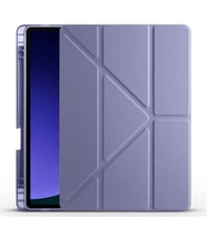 Galaxy Tab S9 FE Kılıf Zore Tri Folding Kalem Bölmeli Standlı Kılıf