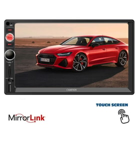 DOUBLE TEYP 7 4X60W MIRROR LINK BT/USB/SD/MP5/AUX/FM KAMERALI CAMERON CM-7388