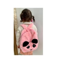 Panda Peluş Sırt Çantası (Pembe)
