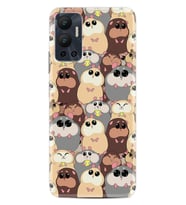 Infınix Hot 12 Kılıf Silikon Desen Özel Seri Sevimli Hayvanlar 1730