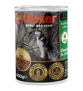 Klicker Kuzulu Köpek Konserve 400 Gr
