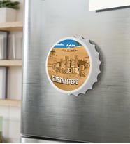 Göbeklitepe Tasarımlı 3'lü Açacak Dolap Süsü