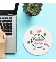 İsimli Halkla İlişkiler Uzmanına Özel Yuvarlak Mousepad