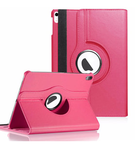 Microsonic Apple iPad Mini 6 2021 (A2567-A2568-A2569) Kılıf 360 Dönerli Stand Deri Pembe