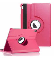 Microsonic Apple iPad Mini 6 2021 (A2567-A2568-A2569) Kılıf 360 Dönerli Stand Deri Pembe