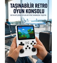 Retro Oyun Cihazı – Çift Microsd Desteği, Çoklu Platform Uyumu, 3200 Mah Batarya Yeni Nesil