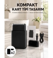 Elektrikli Tıraş Aleti – Hassas Kesim, Kolay Temizlik, Cilt Dostu Yeni Nesil