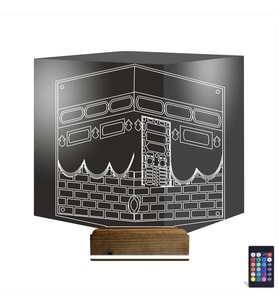 Luvivia Kabe 3D Lamba - Masa Gece Lambası