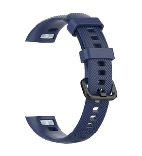 Microsonic Huawei Honor Band 4 Kordon, Silicone Sport Band Lacivert