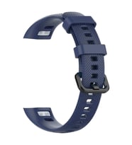 Microsonic Huawei Honor Band 4 Kordon, Silicone Sport Band Lacivert