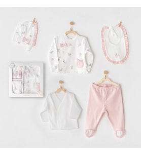 Fairy 5 Parça Hastane Çıkışı Pink