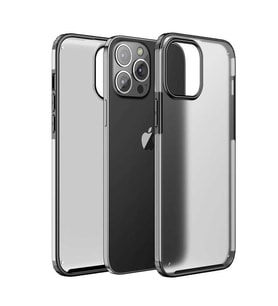 Apple iPhone 13 Pro Max Kılıf Zore Volks Silikon Kılıf (Siyah)
