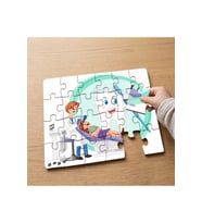 Diş Hekimi - Sağlıklı Dişler Tasarımlı 24 Parça Ahşap Çocuk Puzzle MPK0427
