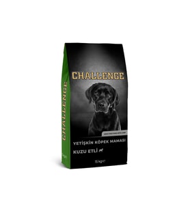 Challenge Kuzu Etli Yetişkin Köpek Maması 15 Kg