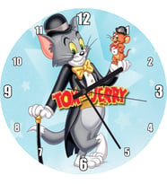 Cakatablo Tom ve Jerry Görsel AfişiDuvar Saati