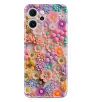 Oppo Reno 14F Kılıf Boutique Baskılı Resimli Rengarenk Papatyalar Pcode -060