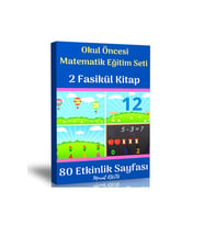 Okul Öncesi Matematik Eğitim Seti (2 Fasikül) (RGB)