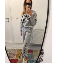 miyu gri eşofman takım