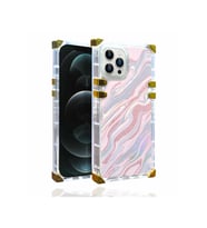 Apple iPhone 12 Pro Max Uyumlu Kılıf Zore Ples Kapak (Pembe)
