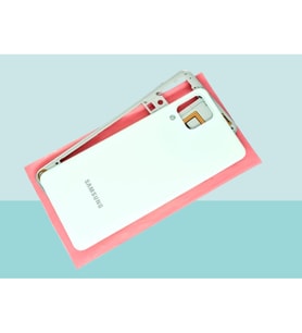 Tkgz - Samsung Galaxy A22 A225 4G FULL KASA Arka Kapak Batarya Kapağı - YEŞİL