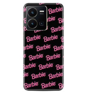 Vivo Y35 Kılıf Resimli Desenli Baskılı Silikon Barbie 1404