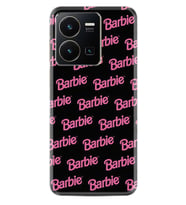 Vivo Y35 Kılıf Resimli Desenli Baskılı Silikon Barbie 1404