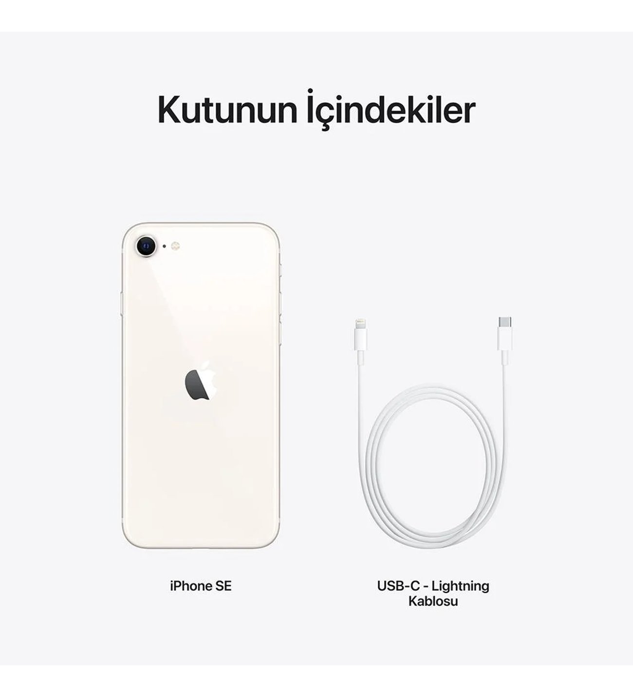 Apple iPhone SE 3.Nesil 64GB Beyaz (Apple Türkiye Garantili)