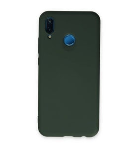 P20 Lite Kılıf Nano İçi Kadife - Koyu Yeşil