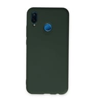 P20 Lite Kılıf Nano İçi Kadife - Koyu Yeşil