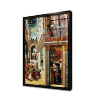 Carlo Crivelli Çerçeveli Cam Tablo