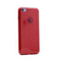 Apple iPhone 7 Uyumlu Kılıf Zore Shining Silikon (Kırmızı)