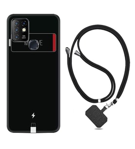INFINIX Hot 8 9 10 11S Hot 10 Play 10T Kılıf Boyun Askılı Silikon My Love 1402