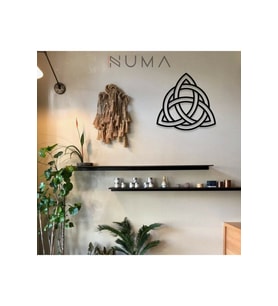 NUMA CONCEPT-TRIQUETRA MDF TABLO (Siyah)