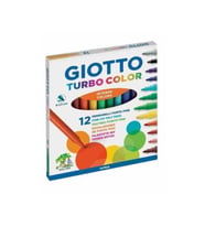 Giotto Turbo Color Keçeli Kalem 12 Renk (Karışık)