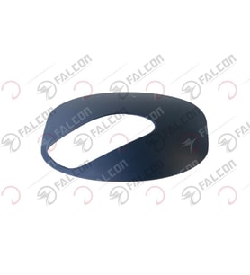 Falcon Techno 50 Ayna Dekoratif Kapak Sol Mavi