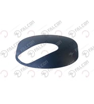 Falcon Techno 50 Ayna Dekoratif Kapak Sol Mavi