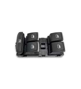 Seat Leon 3 2013-2020 Sol Ön Kapı Cam Düğme Takımı Kromlu 5G0959857G