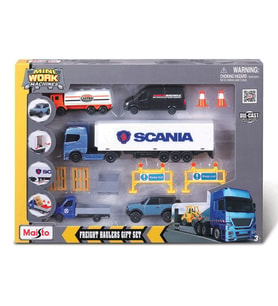 Mini Work Machines Freight Haulers Oyun Seti Model 3