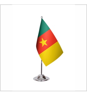 Kamerun Tekli Masa Bayrağı