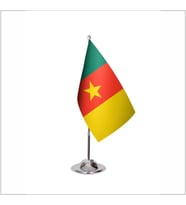 Kamerun Tekli Masa Bayrağı