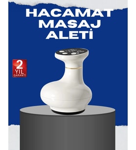Usb Şarjlı 3 Fonksiyonlu Masaj Aleti Kupa Terapisi Ve Gua Sha