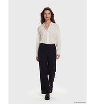 LCW Modest Siyah Beli Lastikli Kadın Pantolon