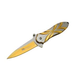 Sibirya Lale Çakı Gold Marka:Sibirya Ürün Kodu: S-2091A 18,5 CM