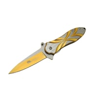 Sibirya Lale Çakı Gold Marka:Sibirya Ürün Kodu: S-2091A 18,5 CM